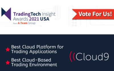 Cloud9 Shortlisted in Two Categories at A-Team Group’s 2021 TradingTech Insight USA Awards